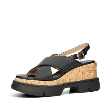 BAGATT dámske módne sandále na hrubej podrážke - čierne