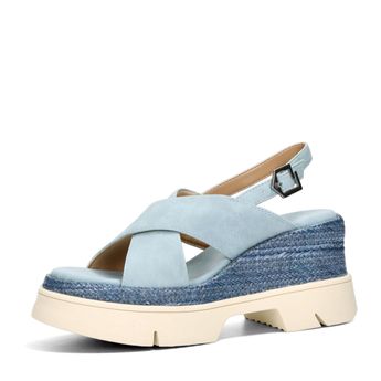 BAGATT dámske módne sandále na hrubej podrážke - modré