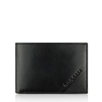Bugatti pánska kožená peňaženka - čierna