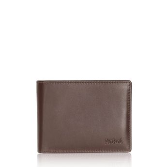 Robel pánska kožená praktická peňaženka - hnedá
