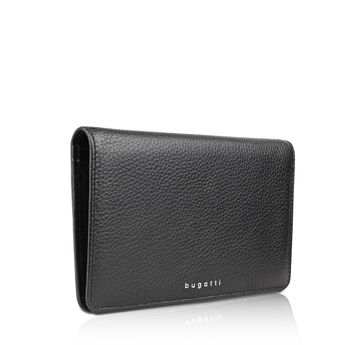Bugatti dámska klasická kožená peňaženka - čierna