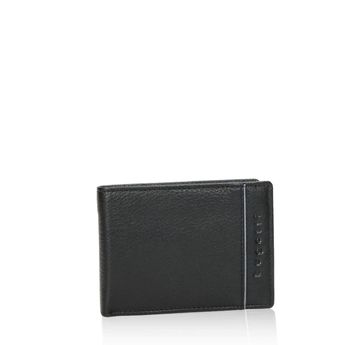 Bugatti pánska klasická kožená peňaženka - čierna