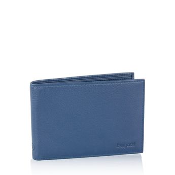 Bugatti pánska kožená peňaženka - modrá