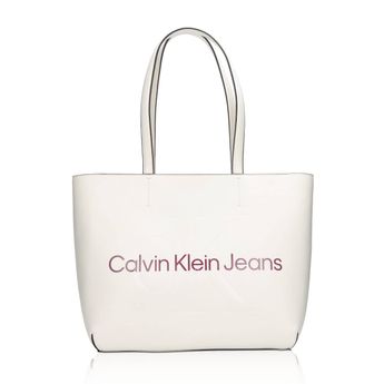 Calvin Klein dámska módna kabelka - biela