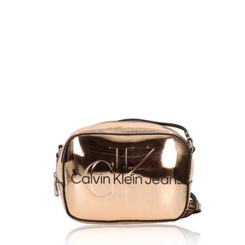 Calvin Klein dámska štýlová kabelka - bronzová