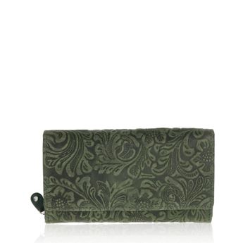 Mercucio dámska štýlová peňaženka - zelená