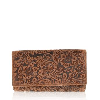 Mercucio dámska štýlová peňaženka - hnedá
