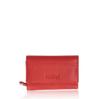 Robel dámska kožená peňaženka - červená