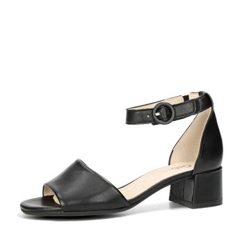 Gabor dámske kožené sandále - čierne