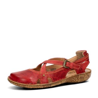 Josef Seibel dámske kožené sandále - bordové