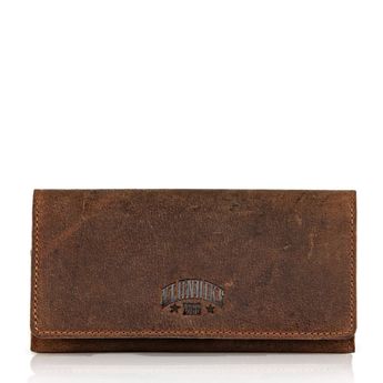 Klondike dámska kožená peňaženka - hnedá
