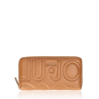 Liu Jo dámska štýlová peňaženka na zips - hnedá