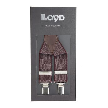 Lloyd pánske štýlové traky - bordové