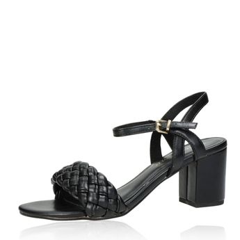 Marco Tozzi dámske každodenné sandále - čierne