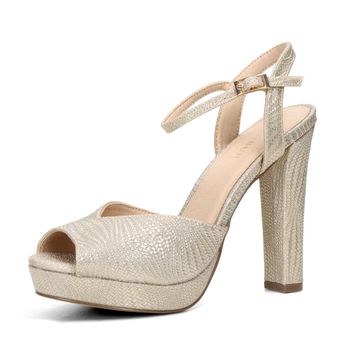 Menbur dámske elegantné sandále - zlaté