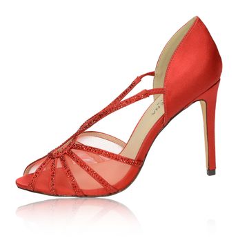 Pacomena dámske sandále - červené