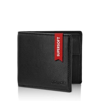 Richhoff pánska kožená peňaženka - čierna