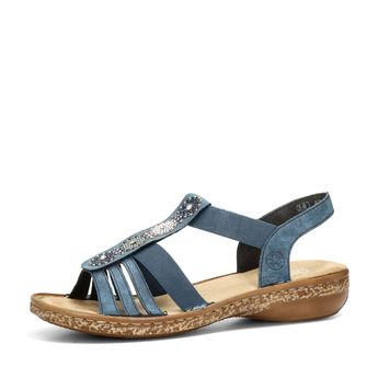 Rieker dámske komfortné sandále - modré