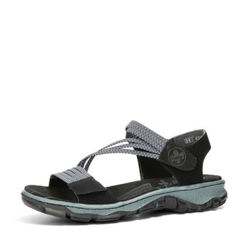 Rieker dámske komfortné sandále - čierne