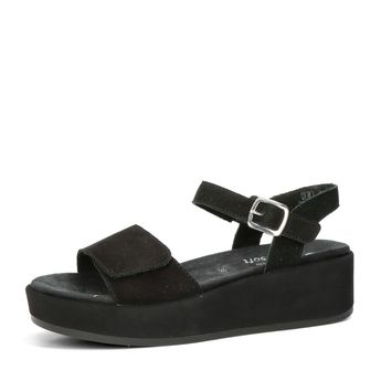 Remonte dámske komfortné sandále - čierne