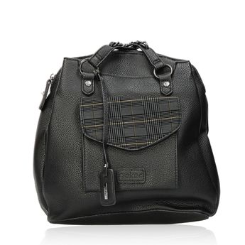 Rieker dámsky štýlový ruksak - čierny