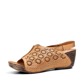 Robel dámske komfortné sandále - hnedé