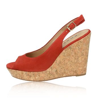 Robel dámske sandále s remienkom - červené