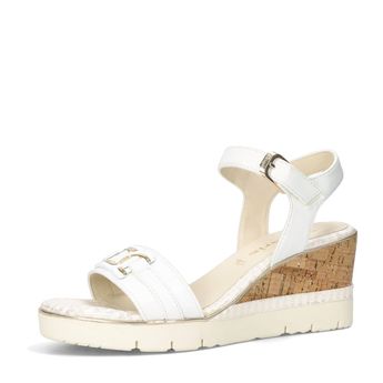 Tamaris dámske štýlové sandále - biele
