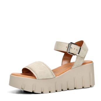 Tamaris dámske módne sandále - béžové