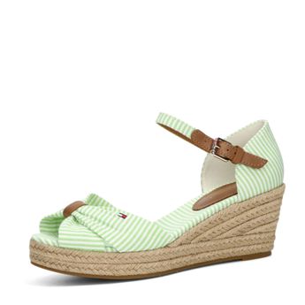 Tommy Hilfiger dámske štýlové sandále - zelené