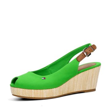 Tommy Hilfiger dámske letné sandále - zelené